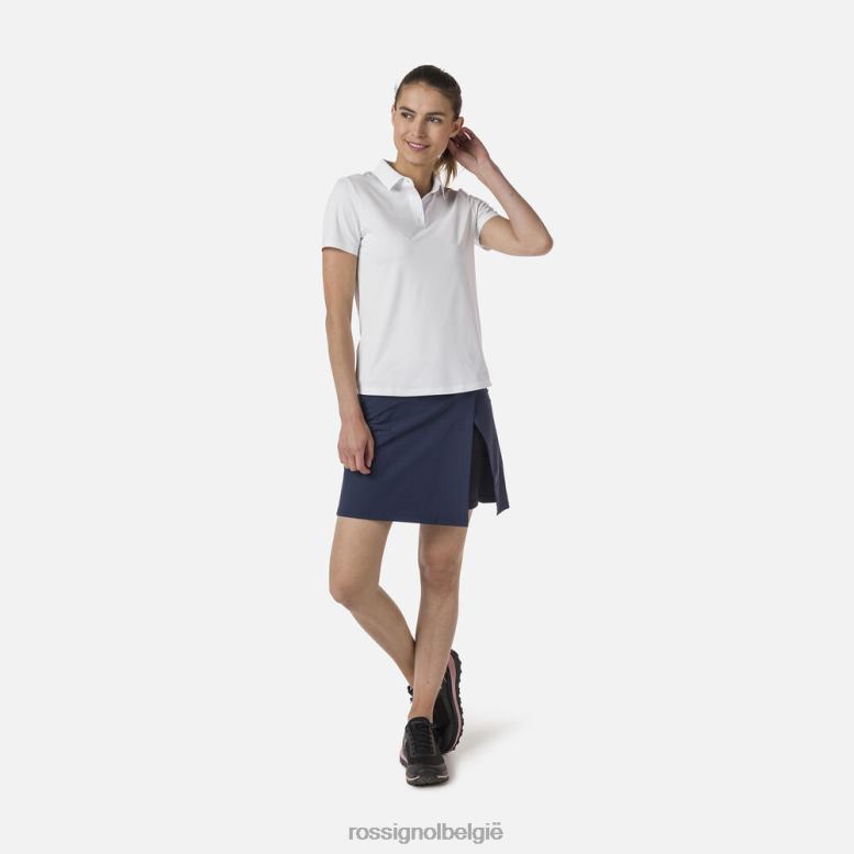 vrouwen lichtgewicht ademend poloshirt wit toppen Rossignol NF00D706