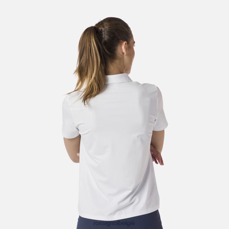 vrouwen lichtgewicht ademend poloshirt wit toppen Rossignol NF00D706