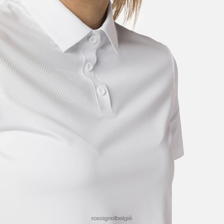 vrouwen lichtgewicht ademend poloshirt wit toppen Rossignol NF00D706