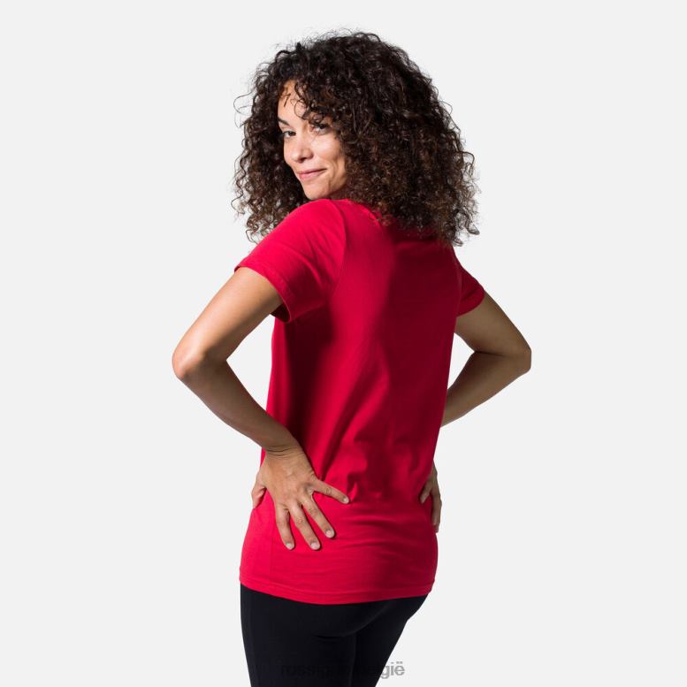 vrouwen logo-T-shirt karmijn toppen Rossignol NF00D933