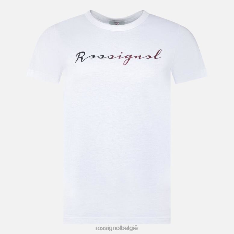 vrouwen logo-T-shirt wit toppen Rossignol NF00D694
