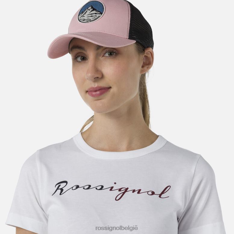 vrouwen logo-T-shirt wit toppen Rossignol NF00D694