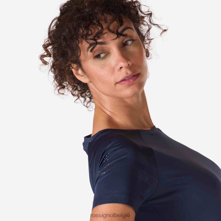 vrouwen technisch T-shirt donkermarine toppen Rossignol NF00D697