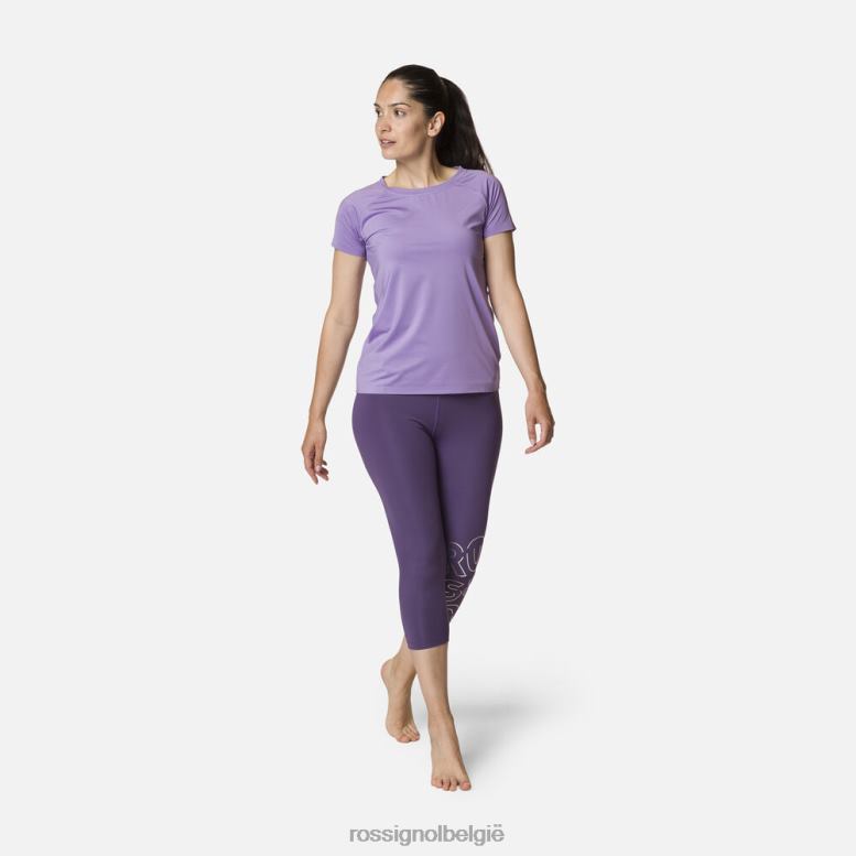 vrouwen technisch T-shirt franslila toppen Rossignol NF00D847