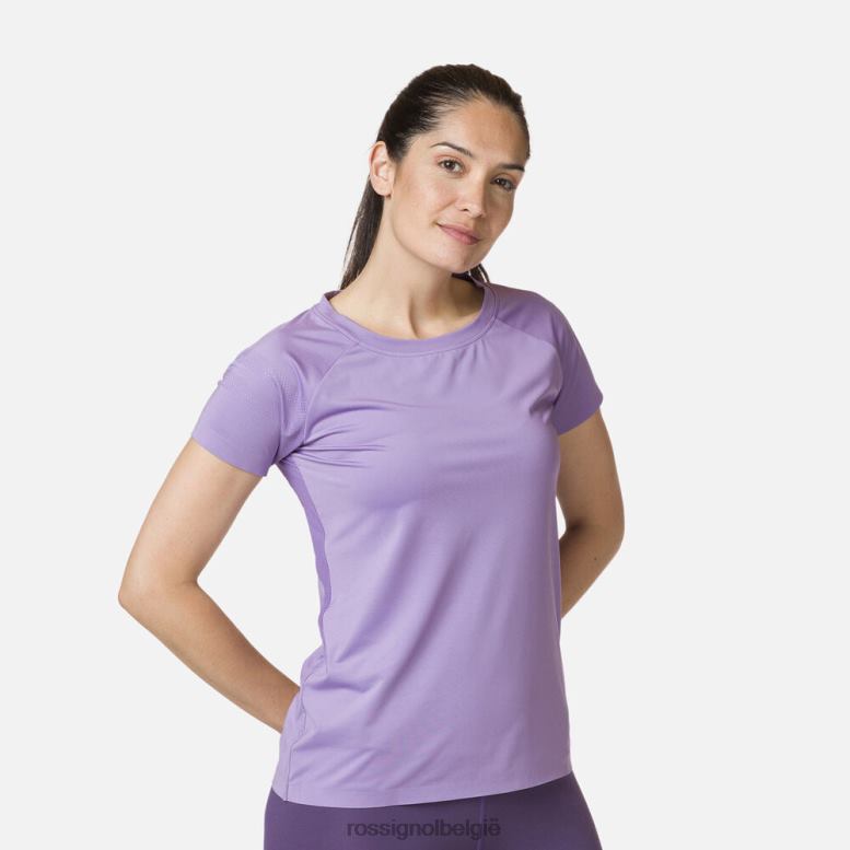 vrouwen technisch T-shirt franslila toppen Rossignol NF00D847