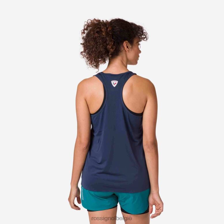 vrouwen technische tanktop donkermarine toppen Rossignol NF00D690
