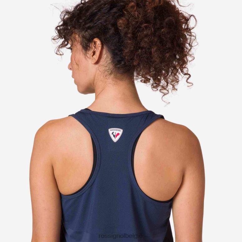 vrouwen technische tanktop donkermarine toppen Rossignol NF00D690