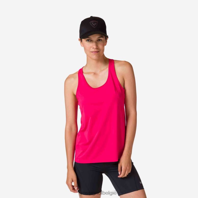 vrouwen technische tanktop snoeproze toppen Rossignol NF00D898