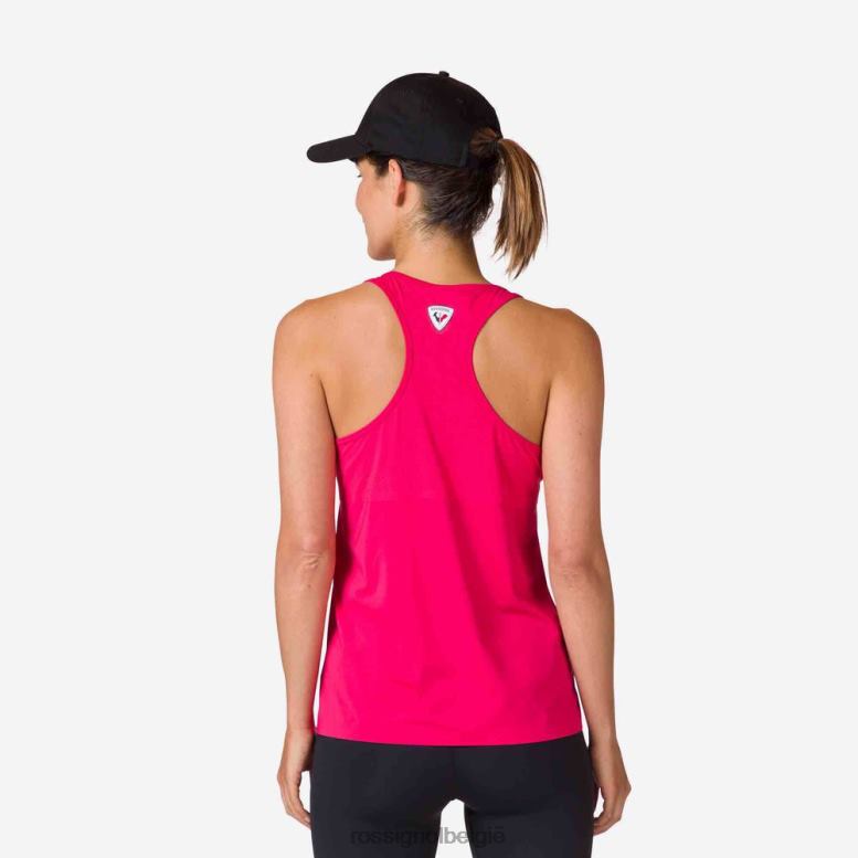 vrouwen technische tanktop snoeproze toppen Rossignol NF00D898