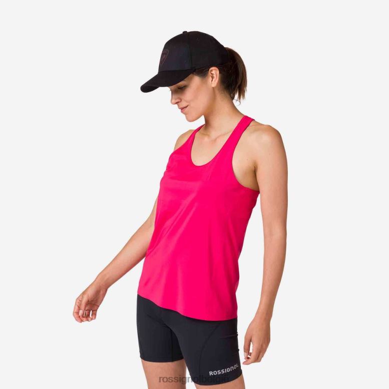 vrouwen technische tanktop snoeproze toppen Rossignol NF00D898