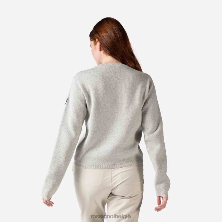 vrouwen bergtop met ronde hals mist toppen Rossignol NF00D859