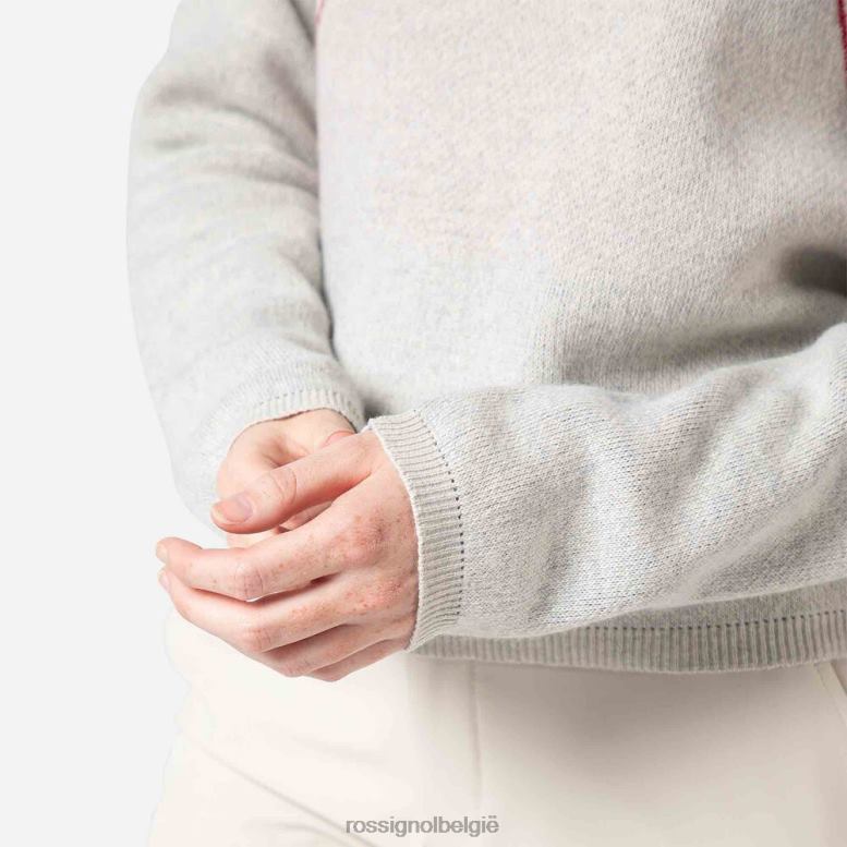 vrouwen bergtop met ronde hals mist toppen Rossignol NF00D859