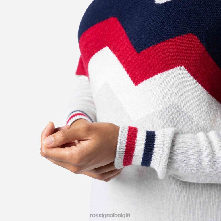 vrouwen berggebreide jurk mist toppen Rossignol NF00D1038