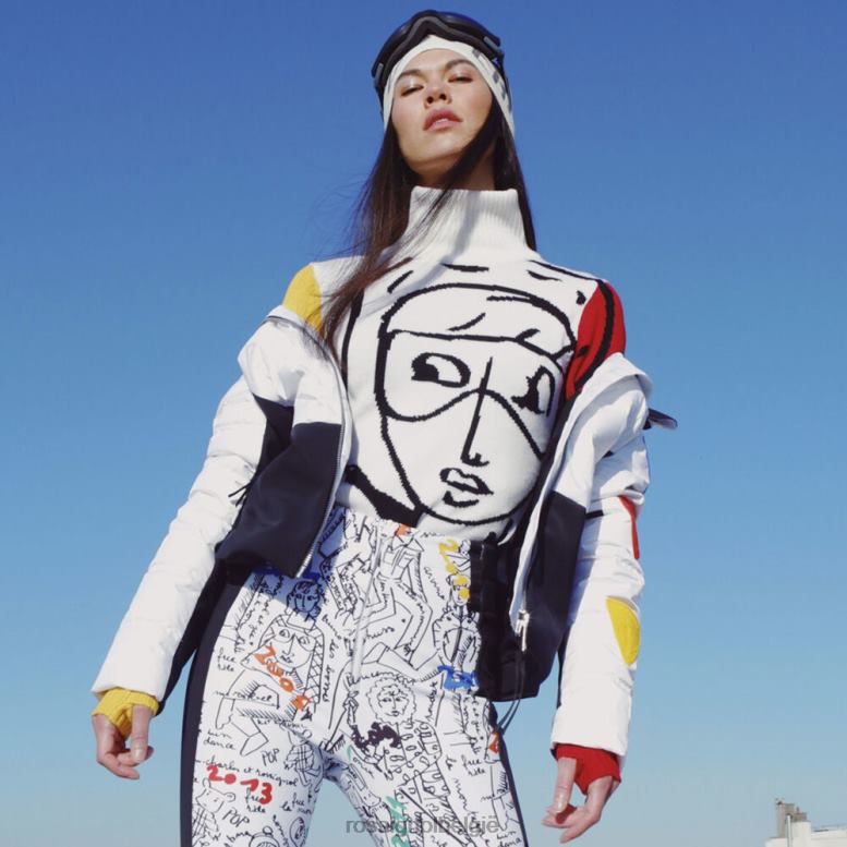 vrouwen jcc bessi top met halve rits multico toppen Rossignol NF00D765