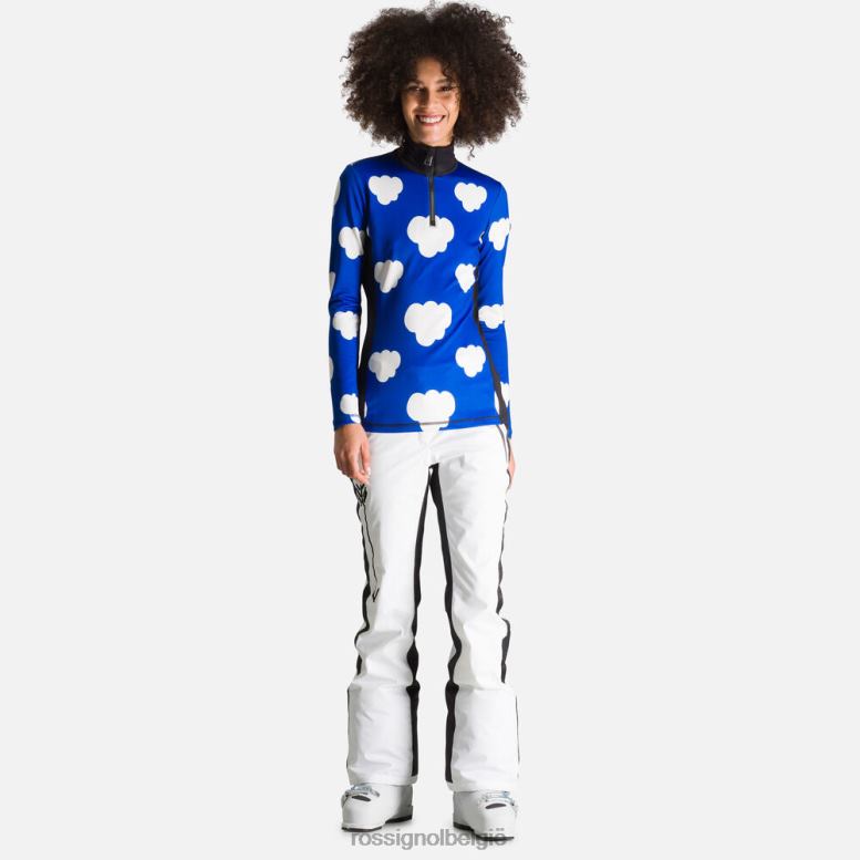 vrouwen jcc bessi top met halve rits nuage toppen Rossignol NF00D756