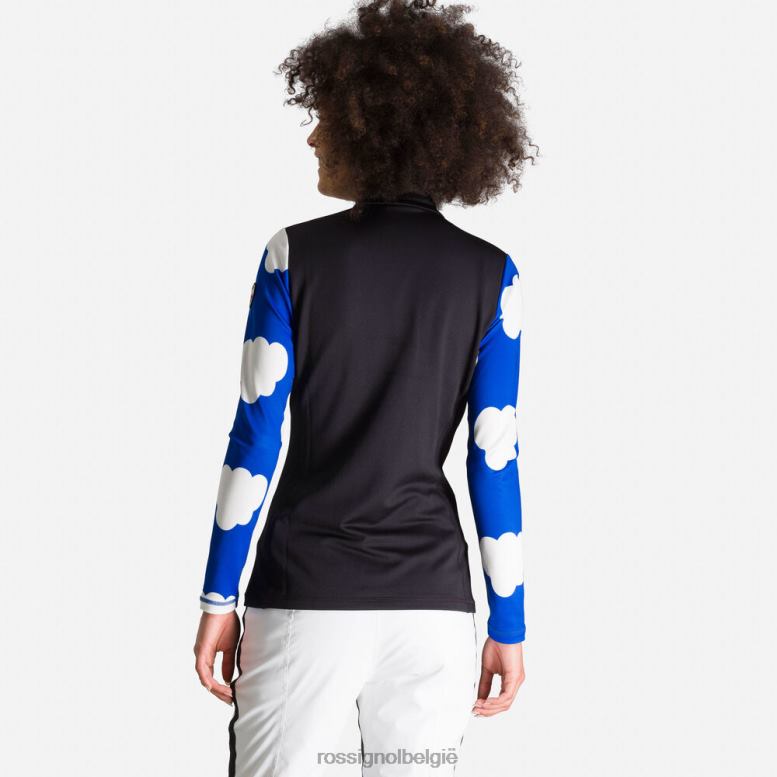 vrouwen jcc bessi top met halve rits nuage toppen Rossignol NF00D756