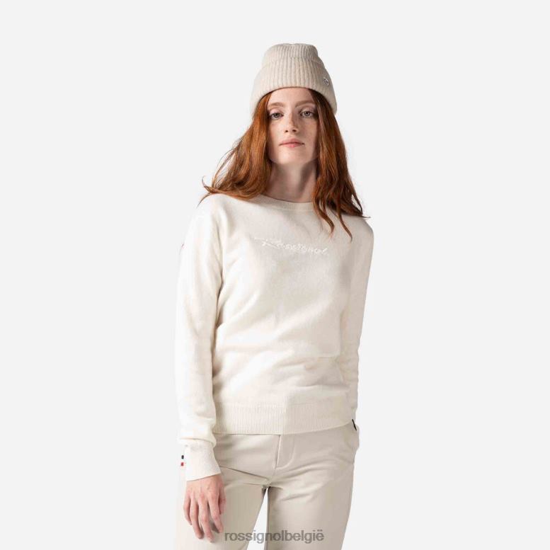 vrouwen kenmerkende gebreide trui wit toppen Rossignol NF00D922