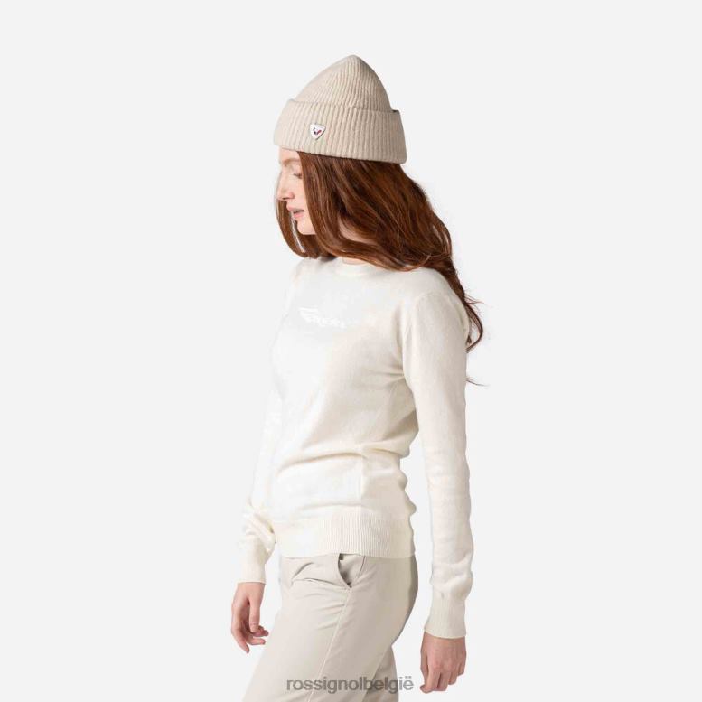 vrouwen kenmerkende gebreide trui wit toppen Rossignol NF00D922