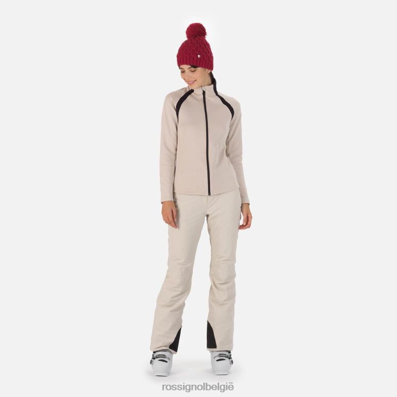 vrouwen luchtfoto fleece met volledige ritssluiting wilde duif toppen Rossignol NF00D992