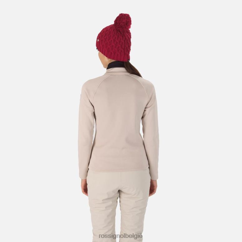 vrouwen luchtfoto fleece met volledige ritssluiting wilde duif toppen Rossignol NF00D992
