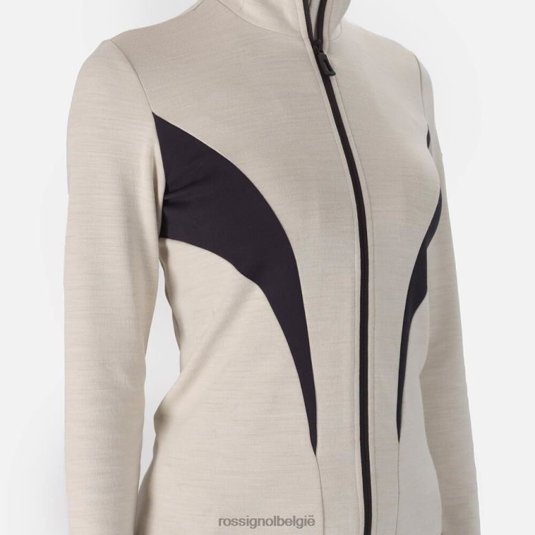 vrouwen Reageer tussenlaag van merino met volledige ritssluiting wilde duif toppen Rossignol NF00D1015